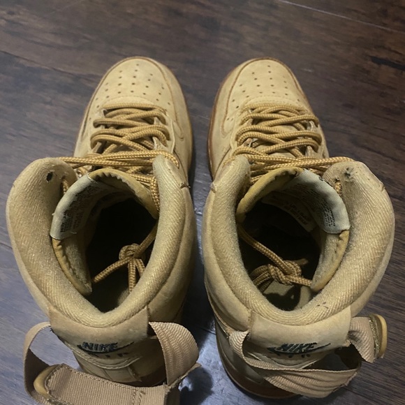 Nike Air Force 1 High Wheat Flax size 8.5 womens - Picture 4 of 7